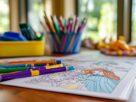 Inspiration pour des soirées créatives avec des coloriages d'une princesse Disney