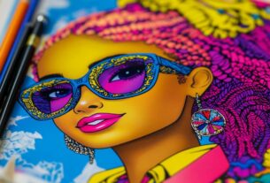 Coloriage à imprimer de Barbie en PDF : une ressource incontournable