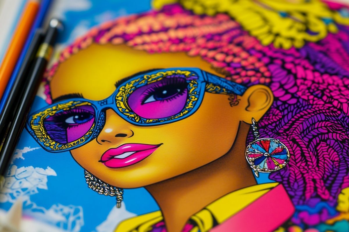 Coloriage à imprimer de Barbie en PDF : une ressource incontournable