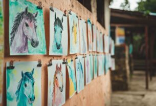 Les bienfaits du coloriage cheval à imprimer en PDF pour les enfants