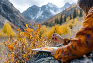 Les tendances actuelles du coloriage sur la montagne pour les artistes en herbe