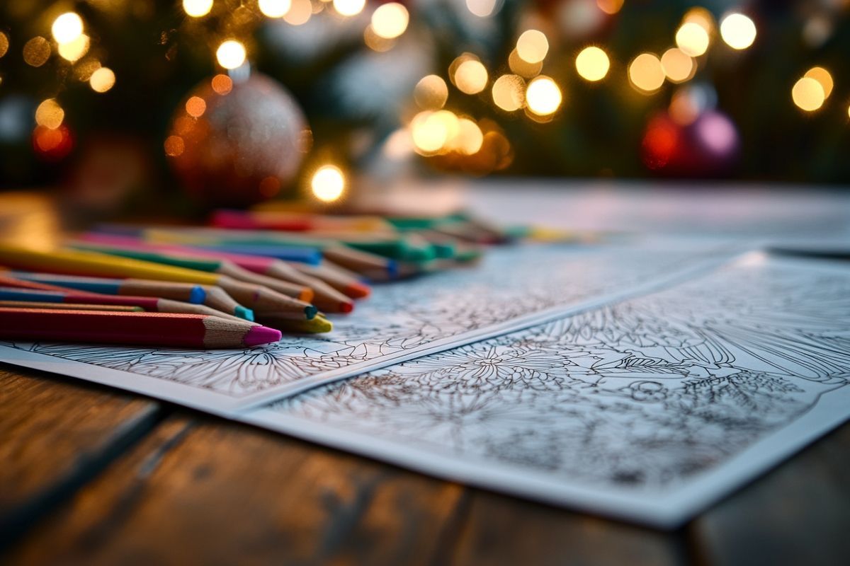 Transformez vos moments en famille avec ces coloriages de Noël à imprimer