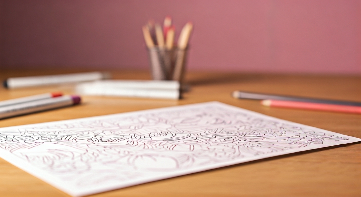 bienfaits du coloriage