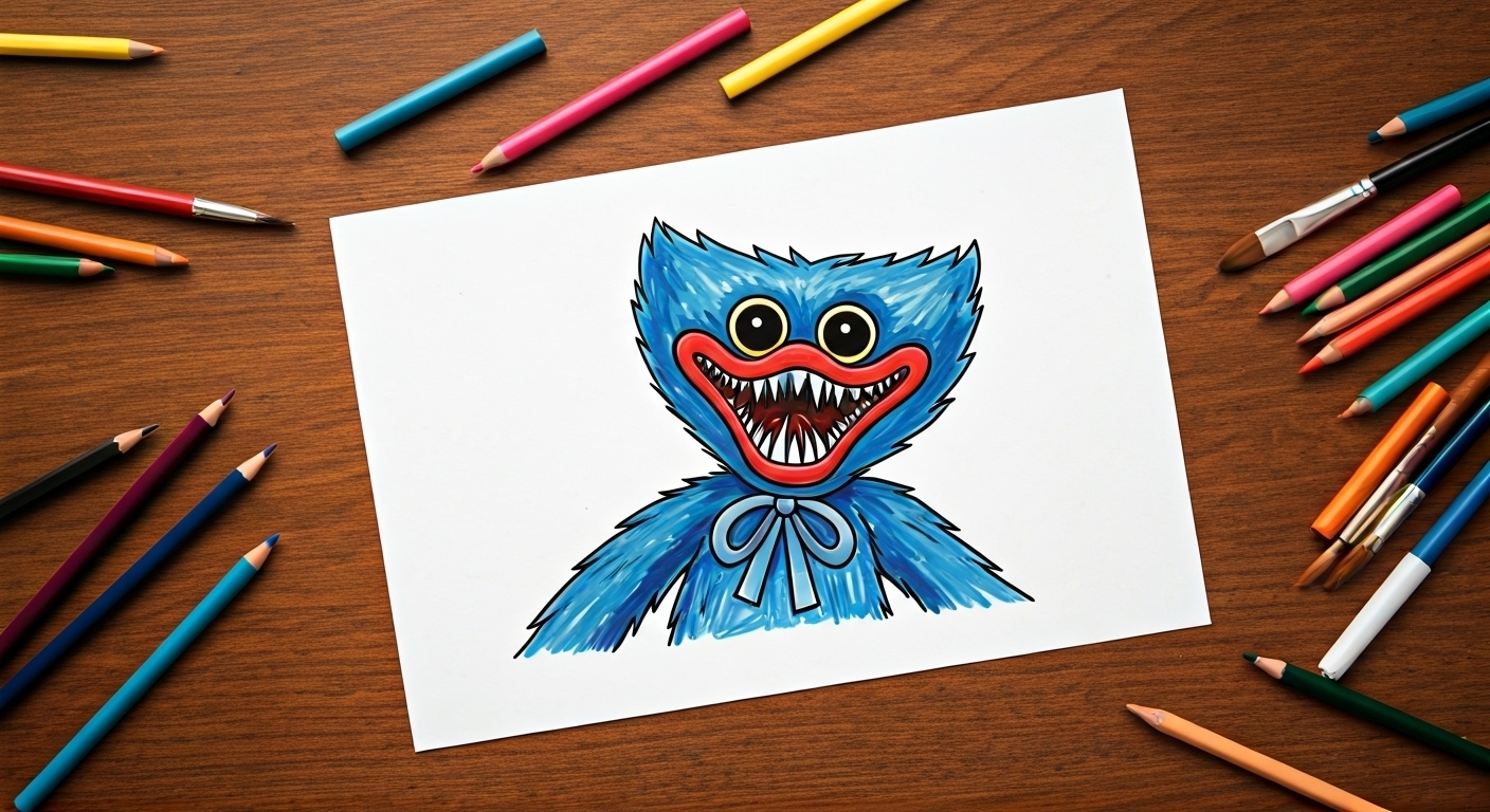 dessins Huggy wuggy