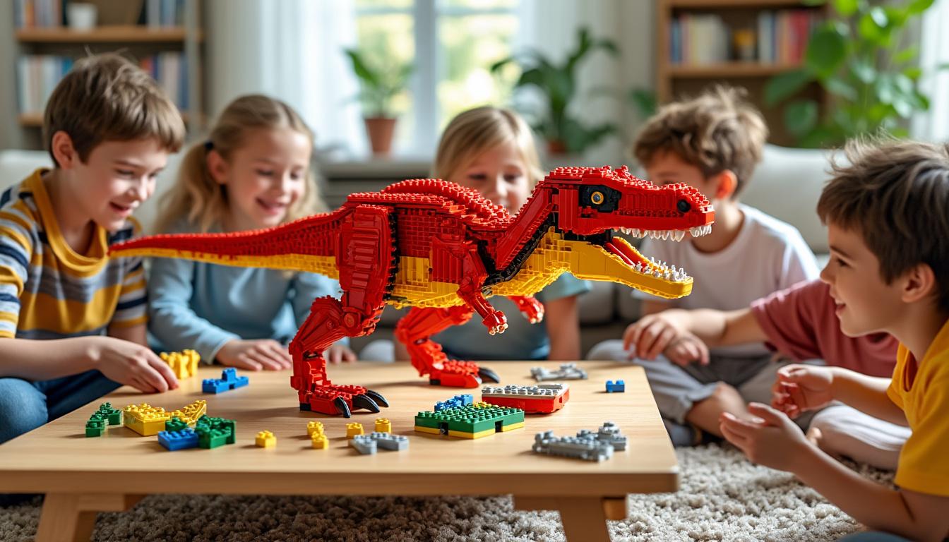 découvrez la notice du lego creator dinosaure, un guide essentiel pour les jeunes architectes en herbe. apprenez à construire vos propres modèles de dinosaures et libérez votre créativité avec des instructions claires et des conseils avisés. idéal pour les passionnés de construction et de préhistoire !