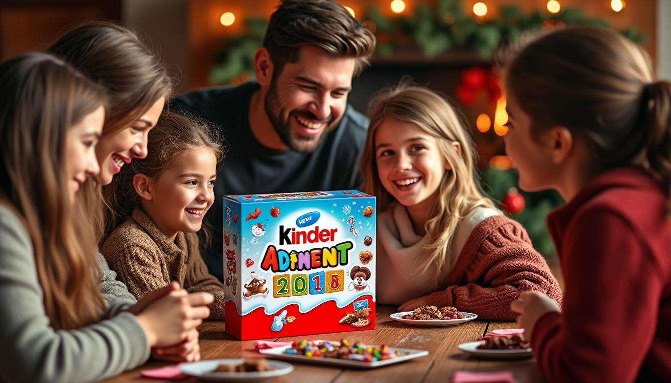 découvrez les meilleures idées de partage avec le calendrier de l'avent kinder. célébrez la magie de noël en partageant des moments gourmands et joyeux avec vos proches grâce à des surprises délicieuses et créatives chaque jour.
