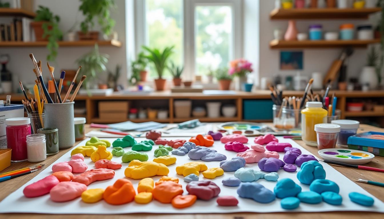 découvrez tout ce qu'il faut savoir sur les techniques de peinture de la pâte à modeler durcissante à l'air. apprenez les astuces pour embellir vos créations, choisir les bonnes couleurs et assurer une finition parfaite. que vous soyez débutant ou amateur, cette guide vous accompagnera dans vos projets artistiques.