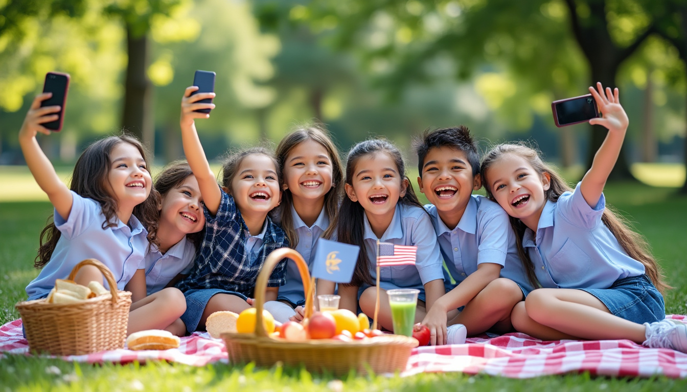 découvrez pourquoi le selfie en groupe d’enfants est aujourd’hui un incontournable des événements scolaires : souvenirs partagés, convivialité et moments mémorables garantis !