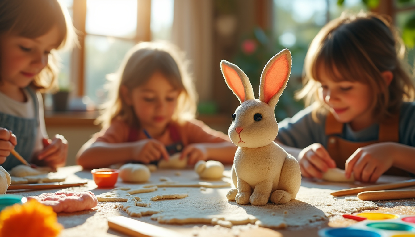 découvrez comment réaliser facilement un lapin en pâte à sel avec vos enfants grâce à des étapes simples et ludiques. un atelier créatif idéal pour partager un moment de complicité en famille !