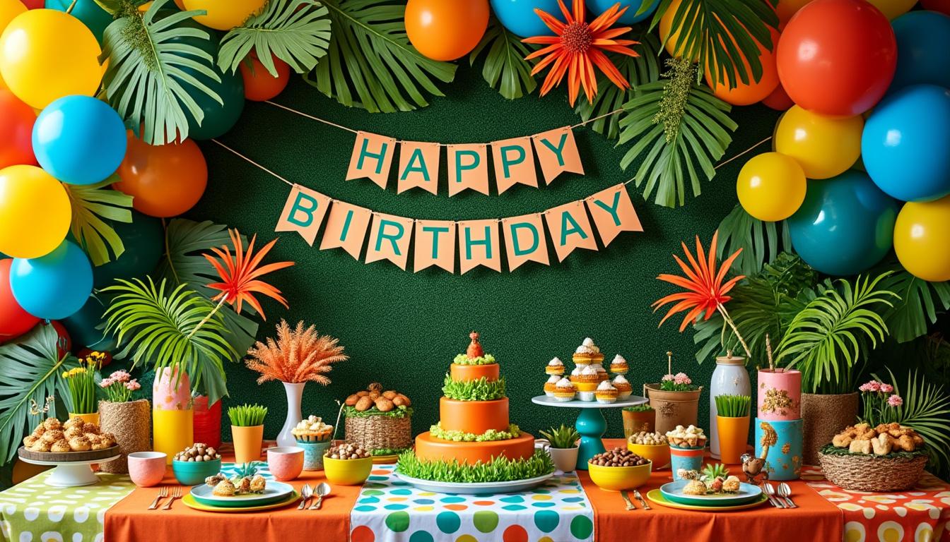 découvrez nos conseils pour organiser un anniversaire d'enfant inoubliable sur le thème des animaux : idées d'activités, décoration, gâteaux et astuces pour émerveiller petits et grands invités.