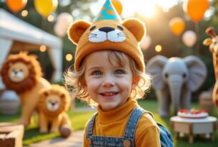 découvrez tous nos conseils pour organiser un anniversaire d’enfant inoubliable sur le thème des animaux : idées de décoration, jeux, gâteau et astuces pour émerveiller les petits invités !
