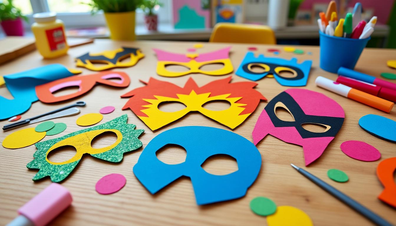 découvrez notre sélection de masques de super-héros à imprimer pour halloween ! faciles à réaliser et parfaits pour les enfants comme pour les adultes, ces modèles originaux apporteront une touche héroïque à votre déguisement.