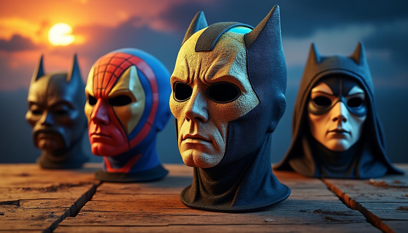 découvrez des masques de super héros à imprimer pour halloween ! idéal pour les enfants et les fêtes, trouvez l’inspiration et créez facilement un déguisement original et amusant.