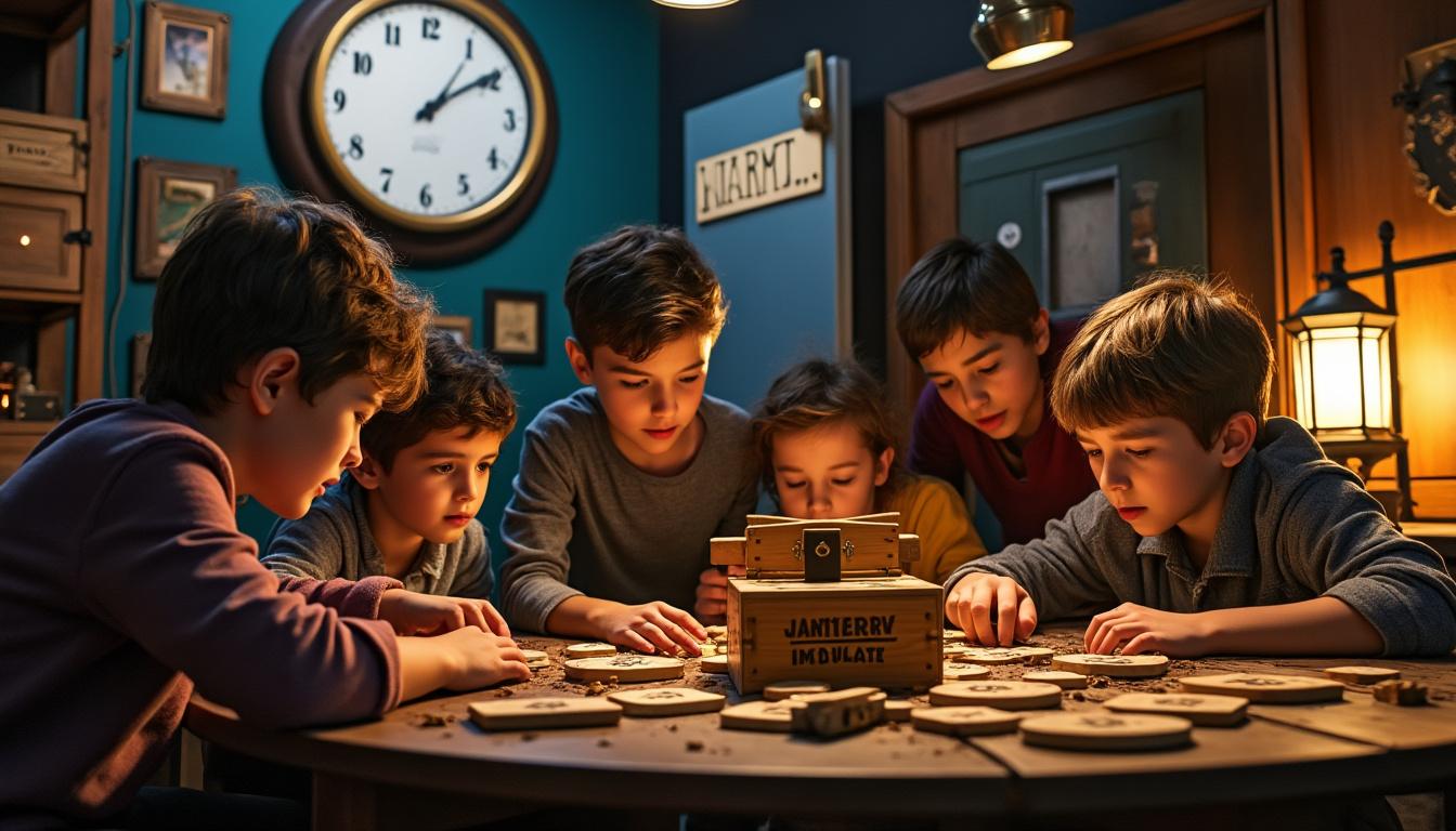 découvrez pourquoi organiser un anniversaire d'enfant dans un escape game est une idée originale : une aventure ludique, des énigmes à résoudre en équipe et des souvenirs inoubliables pour une fête unique et pleine de surprises !