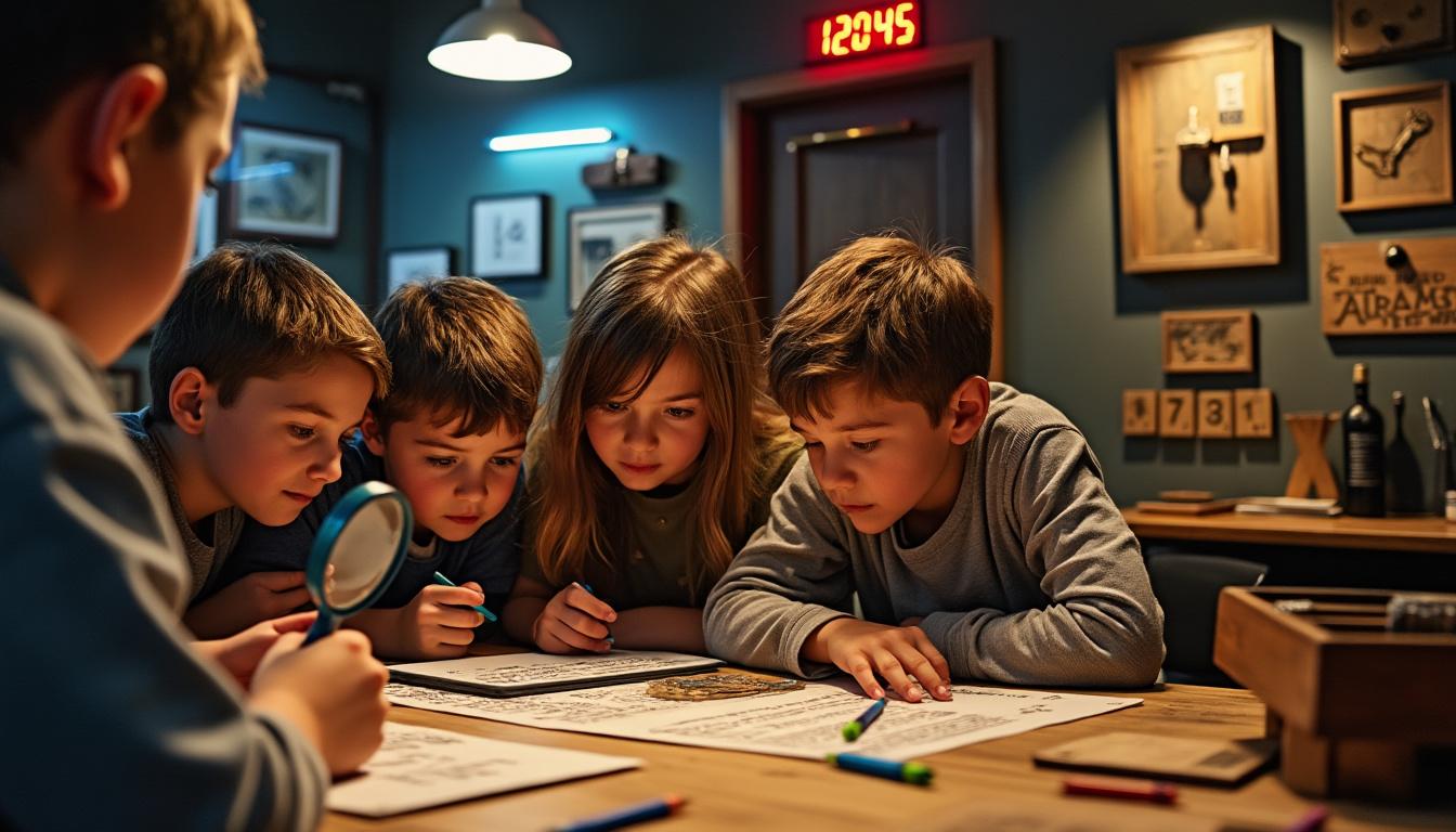 découvrez pourquoi organiser un anniversaire d'enfant dans un escape game est une idée originale et mémorable : aventures captivantes, activités ludiques et souvenirs inoubliables garantis pour petits et grands.