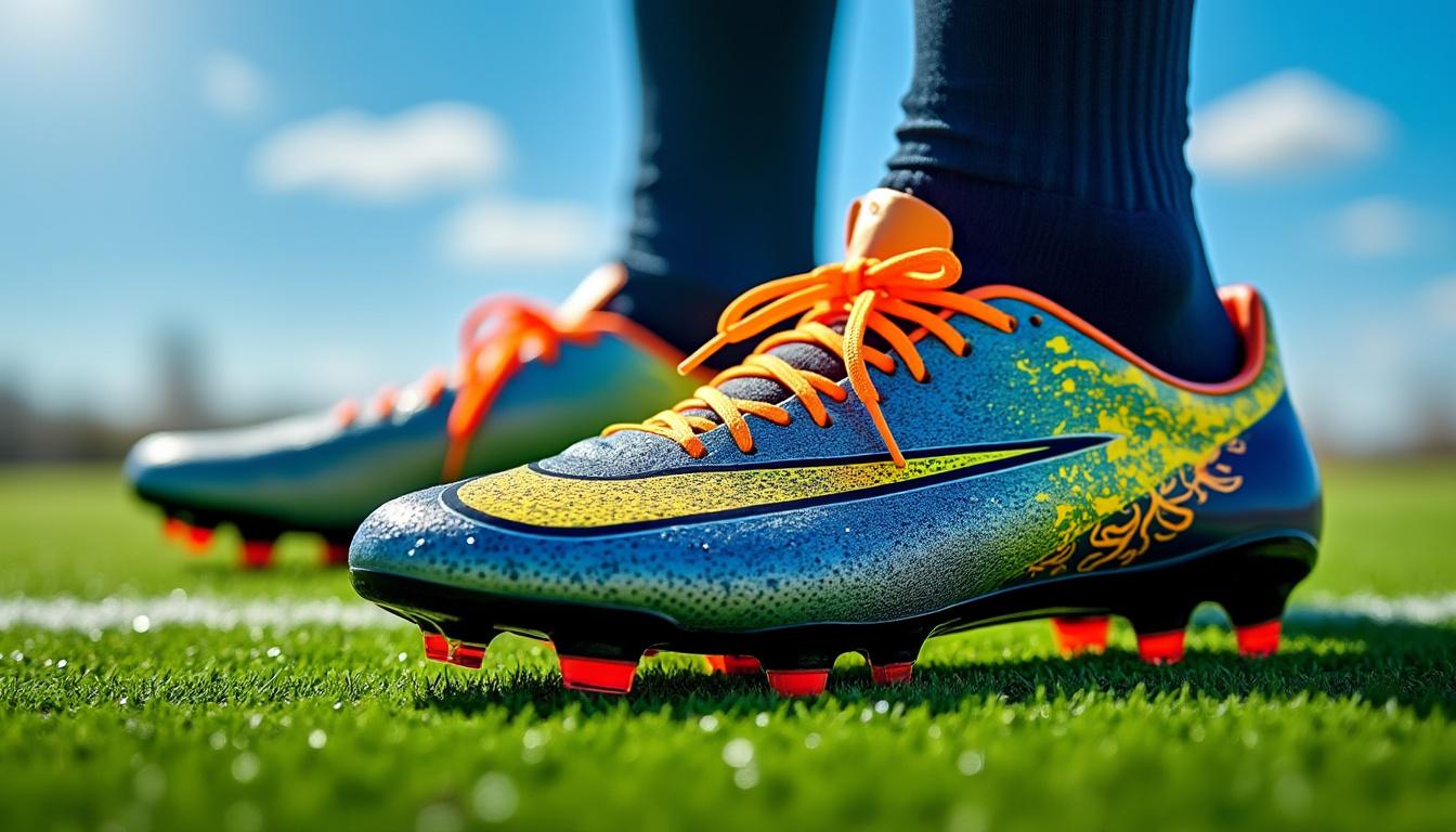 découvrez les predator 193 fg, des chaussures de foot à crampons au design unique, alliant confort, performance et style sur le terrain. idéales pour les joueurs en quête d’innovation et d’originalité.