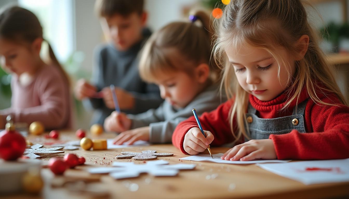 découvrez des idées de bricolage de noël adaptées à la grande section de maternelle pour stimuler la créativité et l'imagination des enfants en s'amusant.