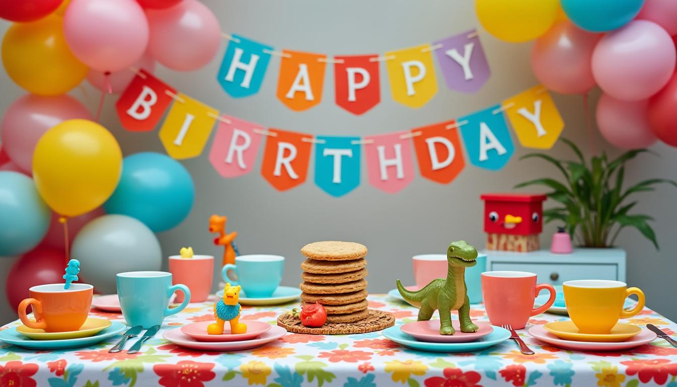 découvrez nos conseils pour une déco de table enfantine réussie : choisissez les couleurs vives et les accessoires ludiques pour une ambiance festive et joyeuse.