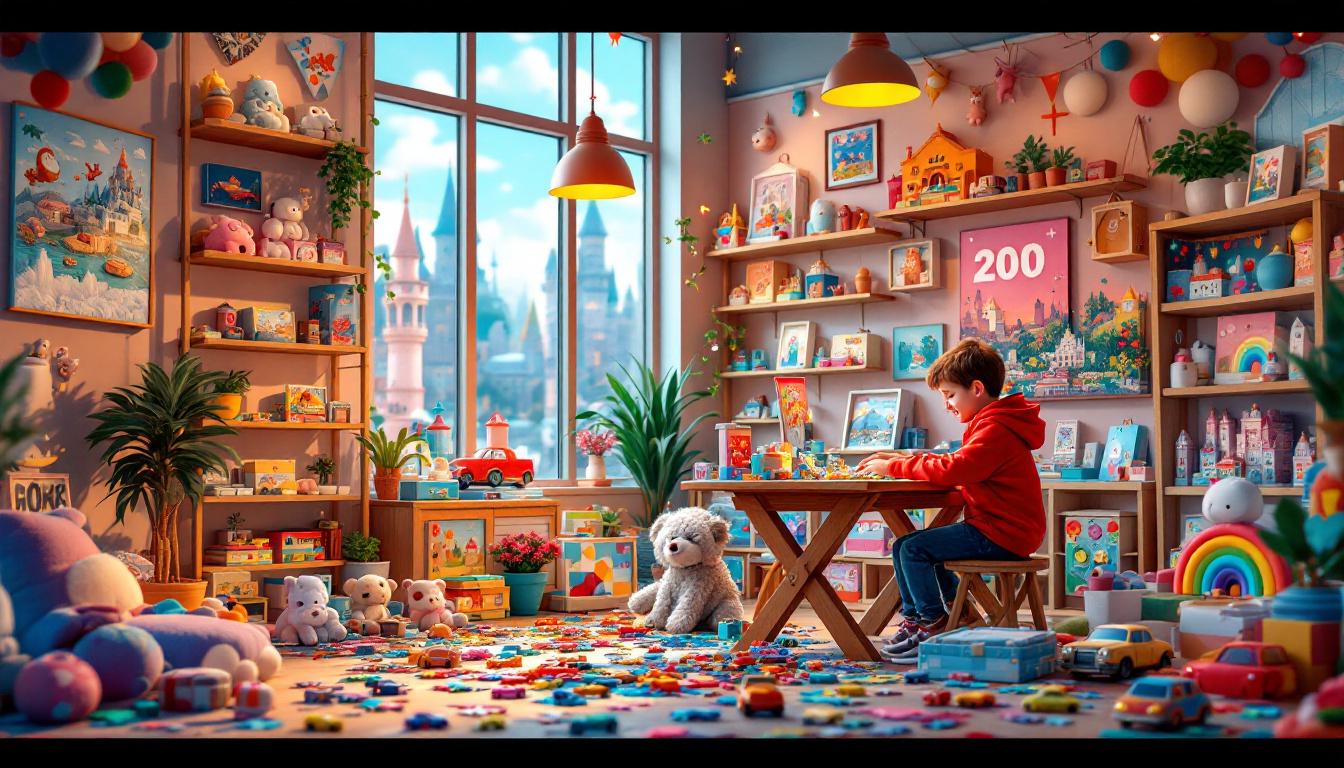 plongez dans l'univers captivant des puzzles 3d pour enfants et stimulez leur créativité avec notre boutique magique.