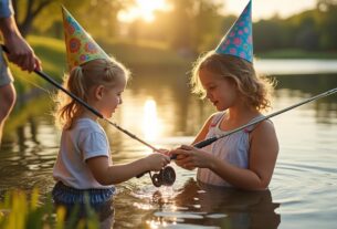 découvrez nos conseils pour bien débuter en pêche à la ligne lors d'un anniversaire d'enfant et rendre cette activité ludique et mémorable pour tous.
