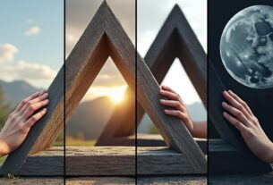 découvrez la dynamique complexe de l'amour à travers la métaphore d'un triangle aux côtés inégaux, révélant l'équilibre et les tensions des relations affectives.