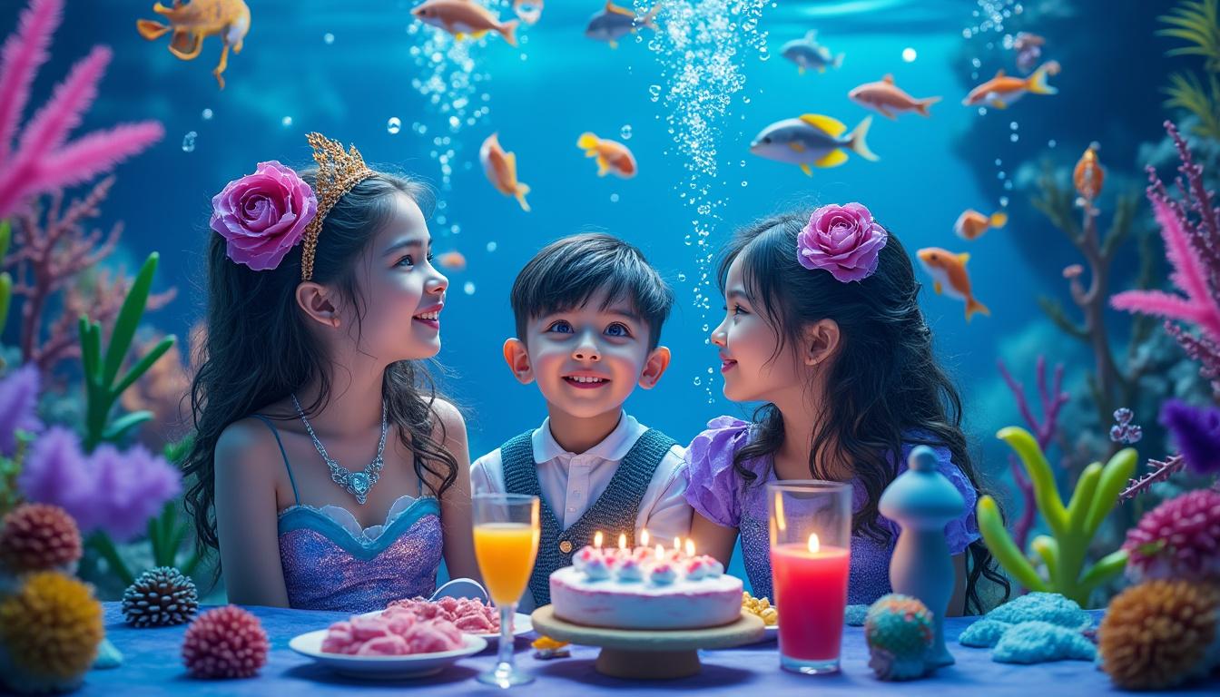 plongez dans les dernières tendances pour organiser une fête d'enfants sous le thème de l’océan magique, avec des idées originales et enchantées pour une célébration inoubliable.