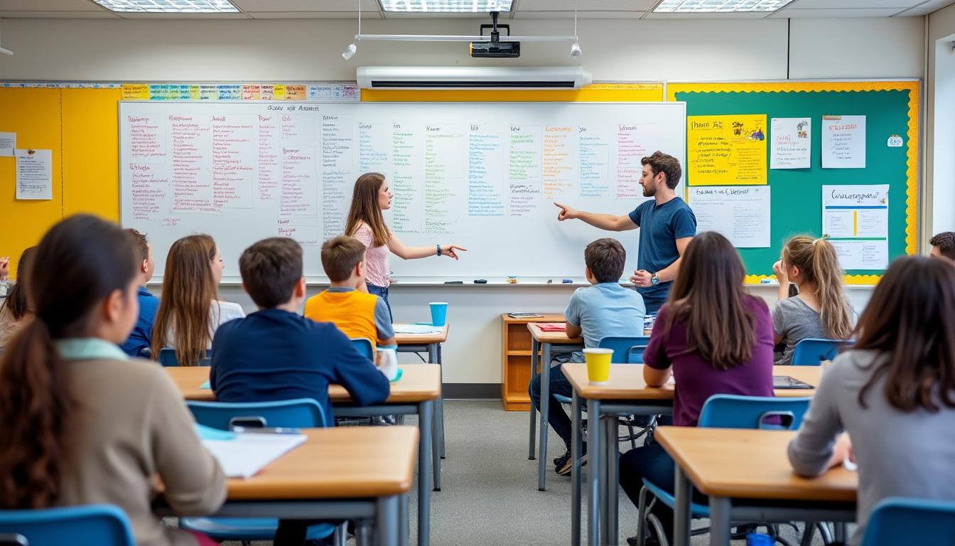 découvrez un tableau pratique pour enseigner la classe de mots et apprenez à l'utiliser efficacement dans vos leçons pour améliorer la compréhension des élèves.