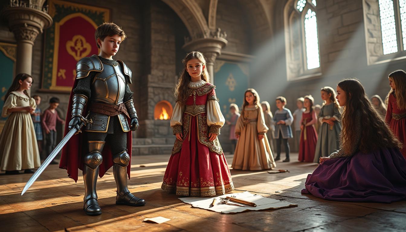découvrez les costumes parfaits pour une fête d'enfants sur le thème médiéval, alliant authenticité et fun pour un anniversaire inoubliable.