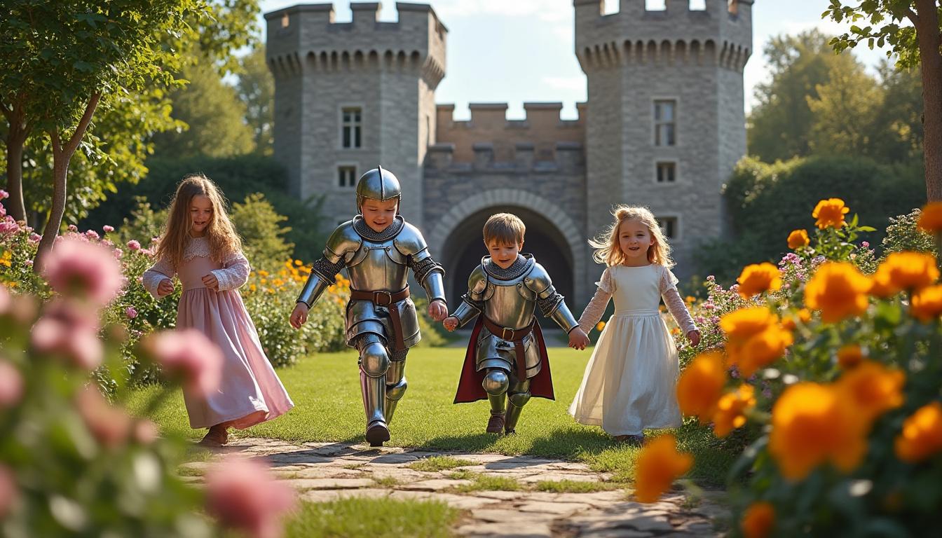 découvrez les costumes parfaits pour une fête d'enfants sur le thème médiéval, alliant authenticité et fun pour une ambiance magique et conviviale.
