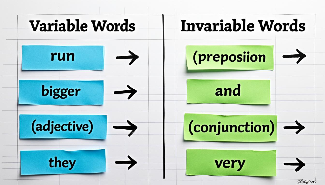 découvrez comment maîtriser le tableau des classes grammaticales pour enrichir efficacement votre vocabulaire et améliorer votre maîtrise du français.