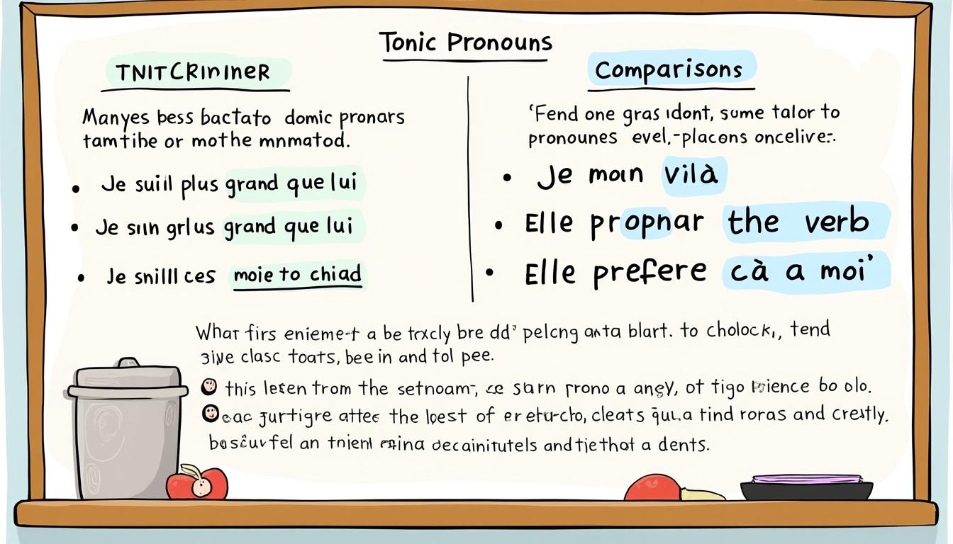 découvrez comment maîtriser les pronoms personnels grâce à un tableau explicatif clair et facile à comprendre. améliorez votre français en un clin d'œil !