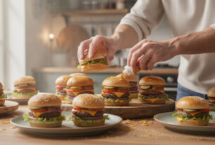 découvrez des idées créatives pour animer un atelier mini-burgers rigolos et surprenez vos invités avec des saveurs originales et une présentation ludique.