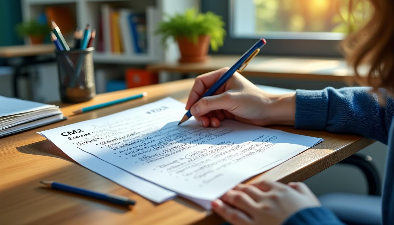 téléchargez des exercices imprimables avec corrections pour les élèves de cm2, accompagnés de conseils pratiques pour les enseignants afin de faciliter l'apprentissage.