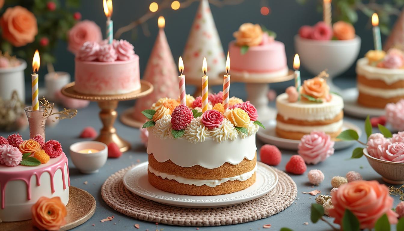 découvrez les tendances 2025 incontournables pour les gâteaux d’anniversaire d'enfants personnalisés, alliant créativité, saveurs uniques et designs originaux pour une fête inoubliable.