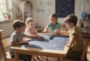découvrez comment intégrer l'art et la science en maternelle grâce à la carte de constellation, une activité ludique et éducative pour stimuler la curiosité des enfants.