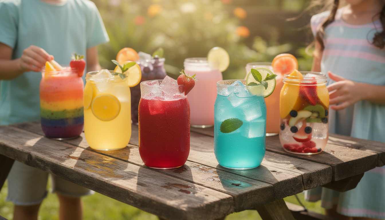 découvrez les 10 meilleures recettes de boissons colorées pour enfants, parfaites à essayer cet été pour des moments rafraîchissants et pleins de fun.