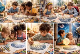 découvrez 5 raisons essentielles d'intégrer la lune à colorier dans l'éducation artistique des enfants pour stimuler leur créativité, leur concentration et leur compréhension de l'univers.