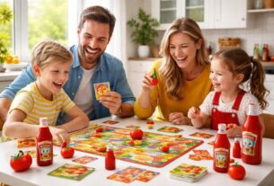 découvrez le jeu de la tomate ketchup, une activité ludique et conviviale idéale pour toute la famille. partagez des moments de rire et de créativité ensemble !