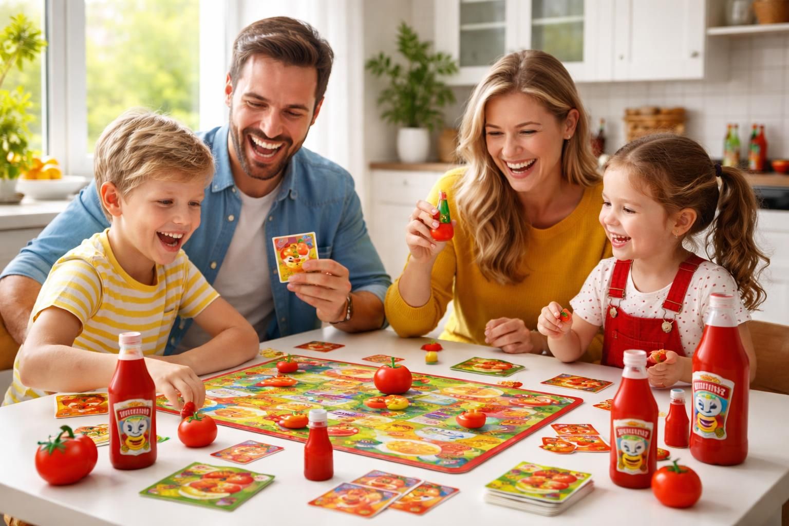 découvrez le jeu de la tomate ketchup, une activité ludique et conviviale idéale pour toute la famille. partagez des moments de rire et de créativité ensemble !