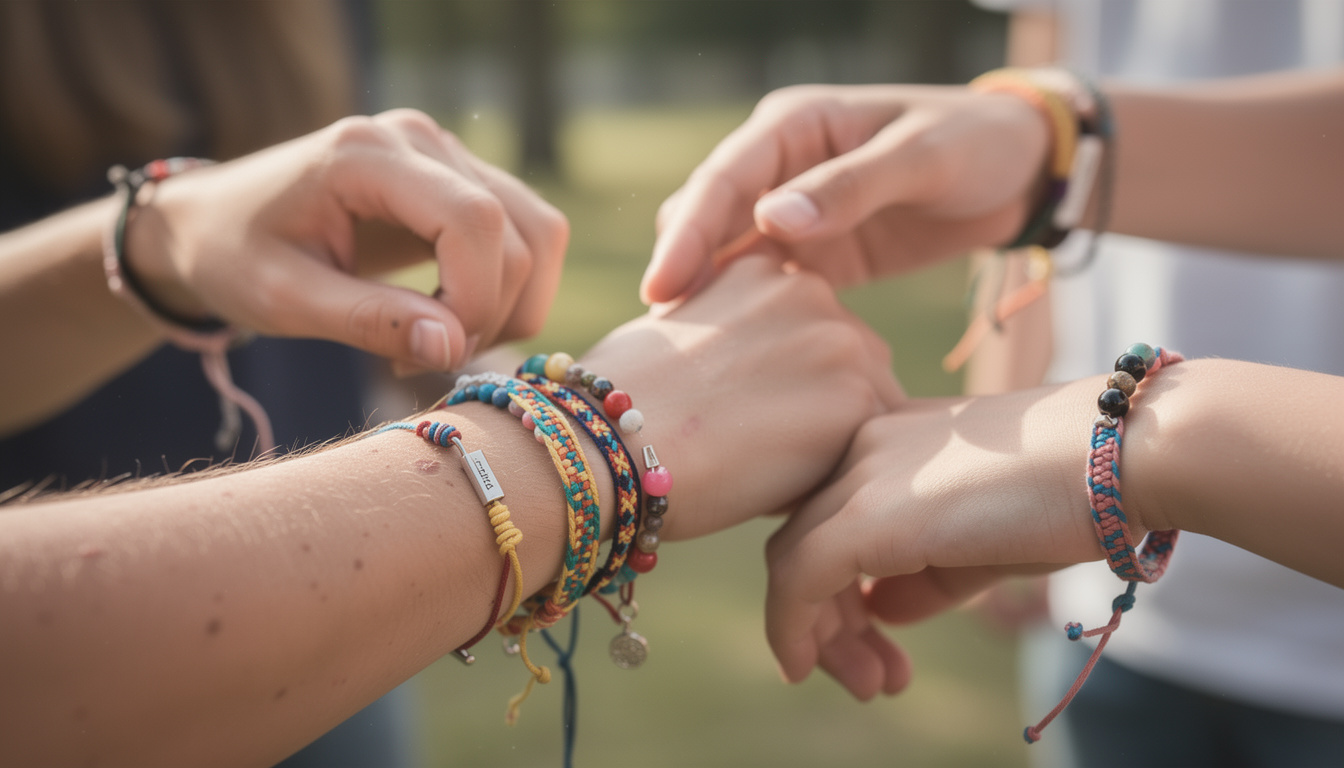 découvrez les bracelets colorés tendance, parfaits pour offrir et faire plaisir aux adolescents à la mode, adorés pour leur style éclatant et leur originalité.