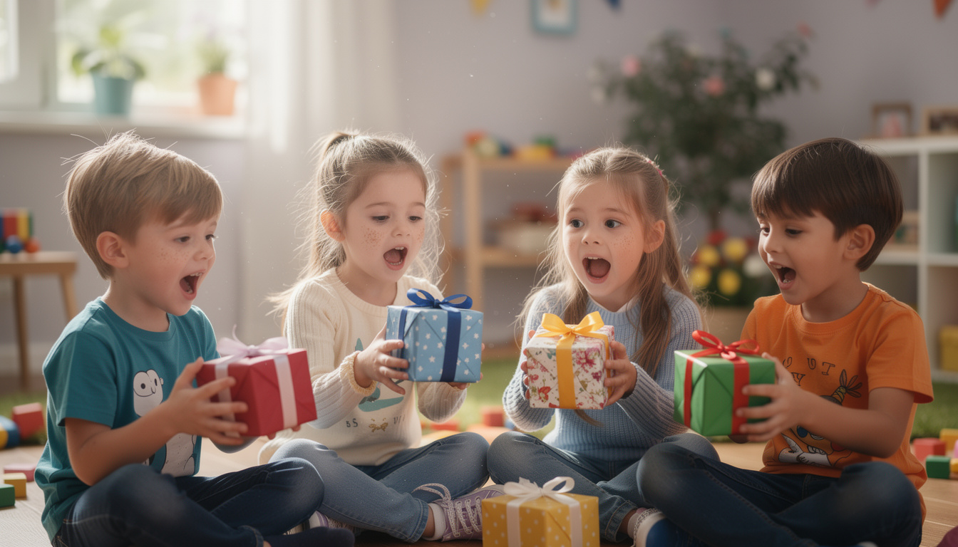 découvrez les surprises incroyables des cadeaux pour enfant à gagner lors de jeux captivants. ne manquez pas ces opportunités uniques de remporter des prix amusants et adaptés aux enfants !