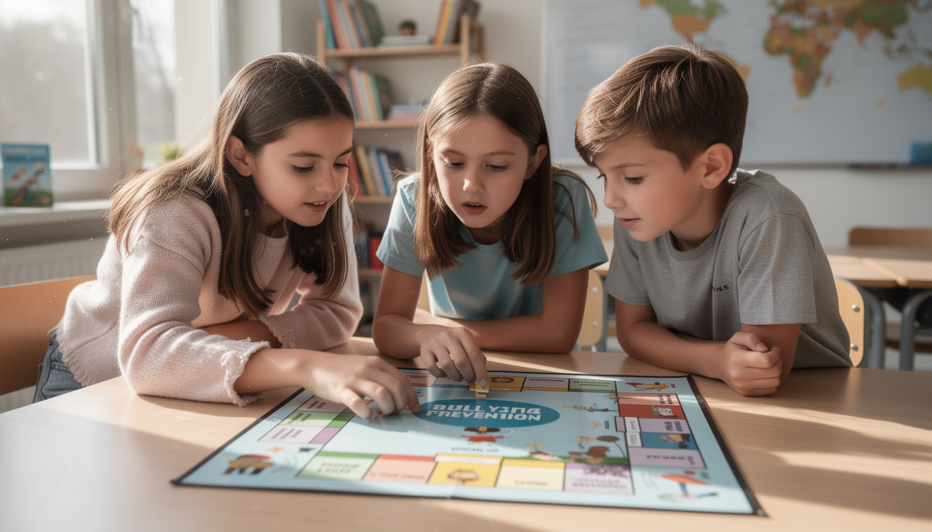 découvrez pourquoi un jeu à imprimer sur le harcèlement scolaire est un outil essentiel pour sensibiliser les élèves et prévenir la violence en milieu scolaire.