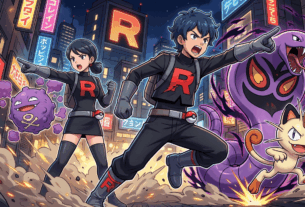personnage de pokémon en R