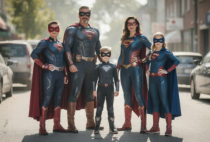 découvrez des idées de déguisements de super héros pour toute la famille, du plus petit au plus grand, pour des fêtes mémorables et pleines d'aventures.