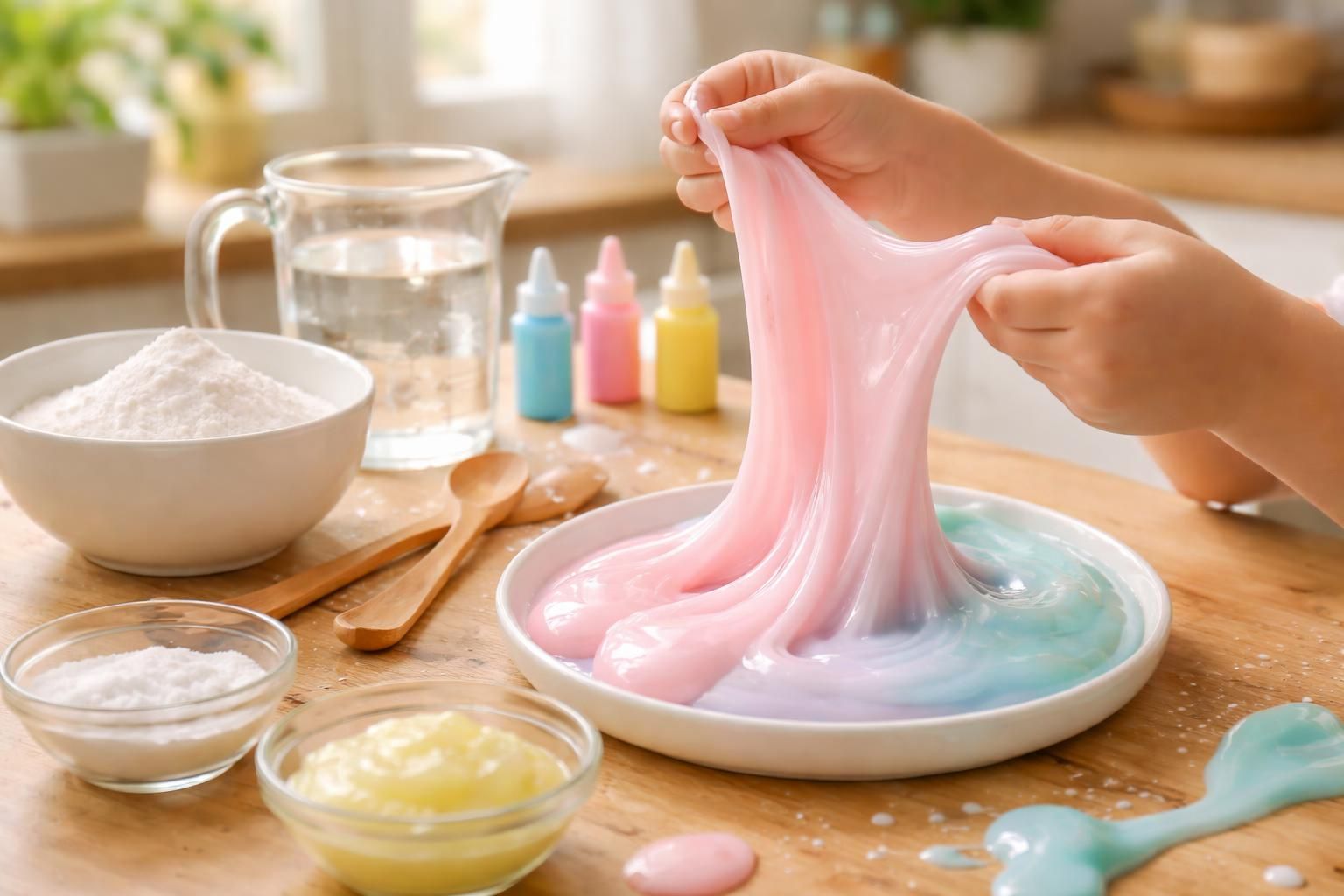 découvrez pourquoi la recette du slime à la maïzena est idéale pour un jeu créatif : simple, sécuritaire et parfaite pour stimuler l'imagination des enfants.