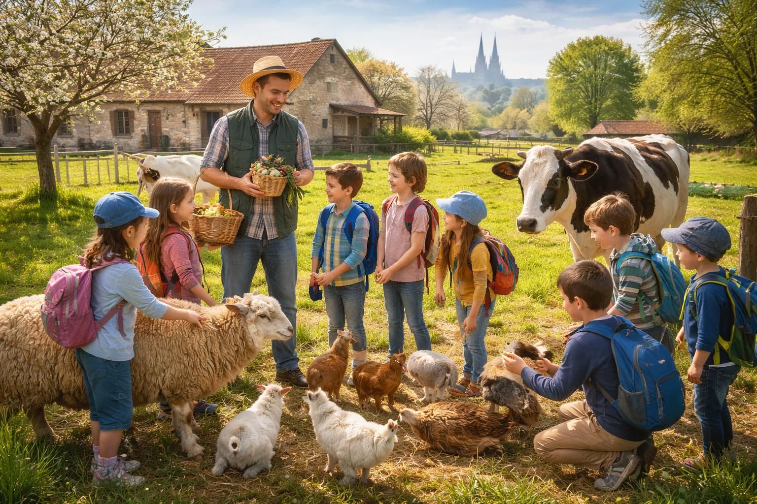 découvrez les avantages d'une sortie scolaire à la ferme pédagogique de chartres : un cadre naturel, des activités éducatives ludiques et un contact privilégié avec les animaux pour enrichir l'apprentissage des enfants.