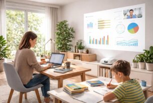découvrez comment un vidéoprojecteur led peut faciliter le télétravail et les devoirs à la maison en offrant une meilleure visibilité et un grand écran pour une expérience plus efficace et agréable.