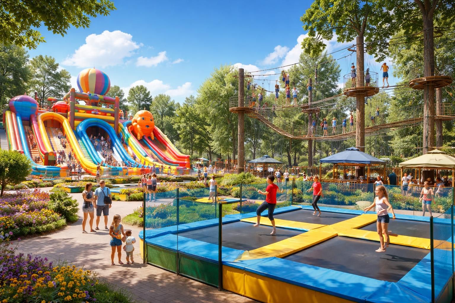 découvrez les nouvelles attractions passionnantes du bulle d'air park à vénissieux, une expérience incontournable pour toute la famille. venez vous amuser et créer des souvenirs inoubliables!