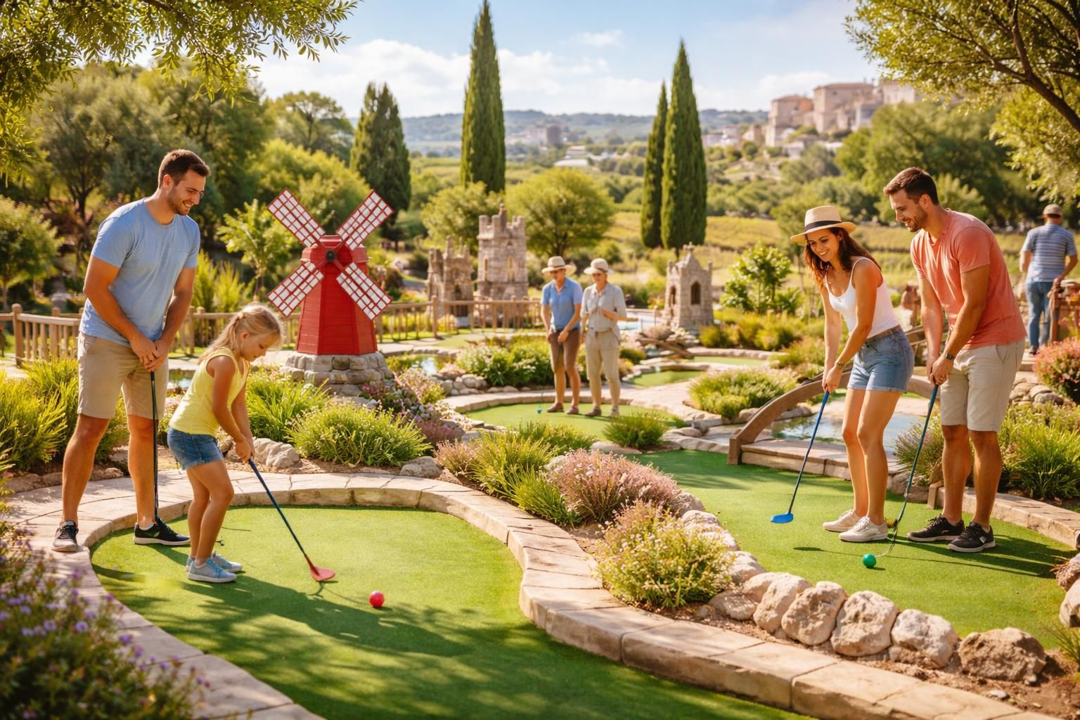 découvrez le mini golf à narbonne, une activité ludique et originale idéale pour égayer vos vacances en famille ou entre amis.